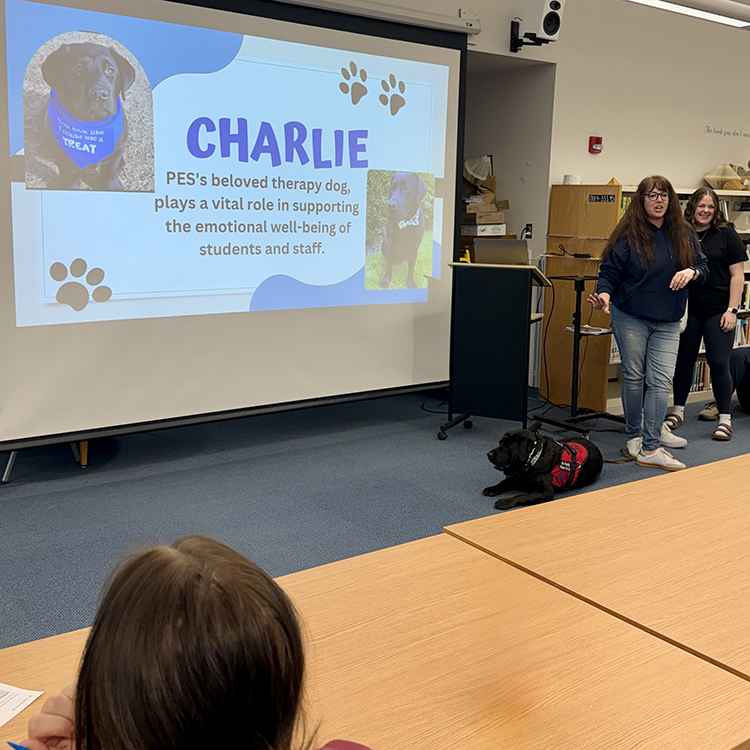 Students Learn About Therapy Dogs